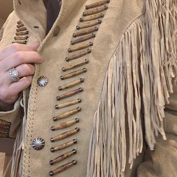 Scully Women's Beaded And Lace Fringe Jacket - Brand New - tags intact. - Picture 3 of 4